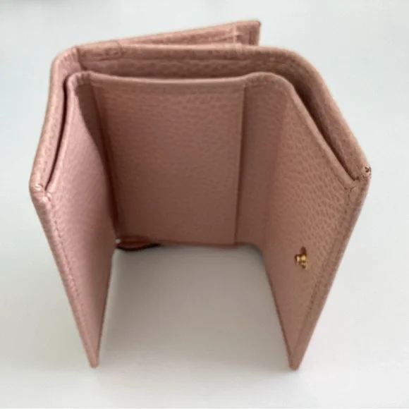 Authentic Gucci GG marmot tri fold compact wallet - Picture 8 of 12